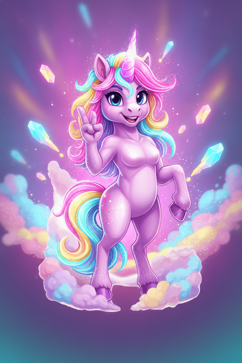 Luminous Unicorn